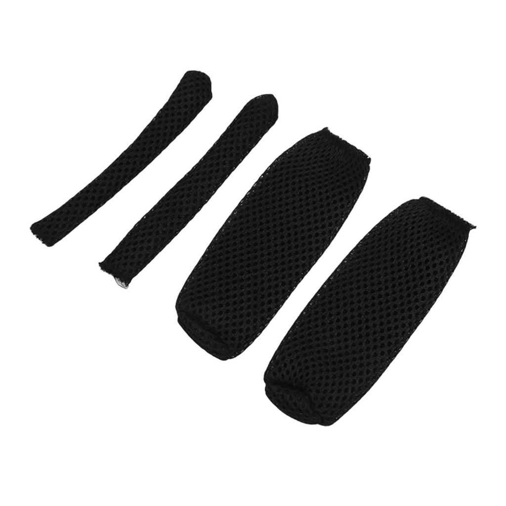 4Pcs/set Motorcycle Handlebar Grip Universal Handle Bar Cover Brake Clutch Lever Summer Ice Silk Breathable Mesh Grips Cover