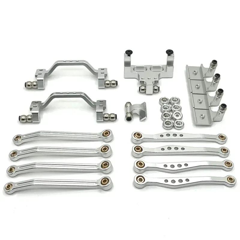 Pedal Rod suspension frame rudder base Rod seat for WPL 1/16 C64 Toyota Hilux RC crawler car metal upgrade parts truck buggy