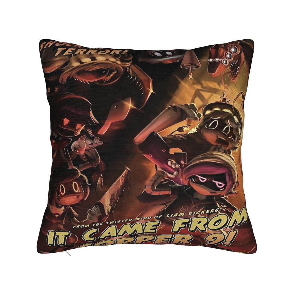 New Style Sofa Murder Drones Decoration Pillowcase Stuff Cool Uzi Doorman Pillow Cover Zippered Multiple Sizes