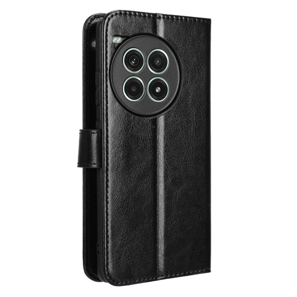 Для OnePlus Ace 3 Pro 5G Чехол-кошелек Кожаный чехол для телефона Текстура Crazy Horse