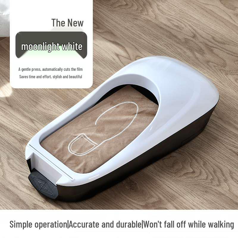 Automatic Disposable Shoe Cover Machine: Intelligent Step-On Foot Cover Device for Indoor Use
