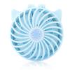 Portable Handheld Fan, Quiet Mini Desk Fan, 3 Speeds Adjustable, Rechargeable Battery Operated, Ultra Low Noise 360 Degree Rotation for Travel Outdoor