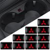 knpc3 10/20PC Car Styling 3D Epoxy Decoration Emblem Sticker Decal Accessories For Mitsubishi 9 Ralliart X EX ASX L200 Colt Outlander