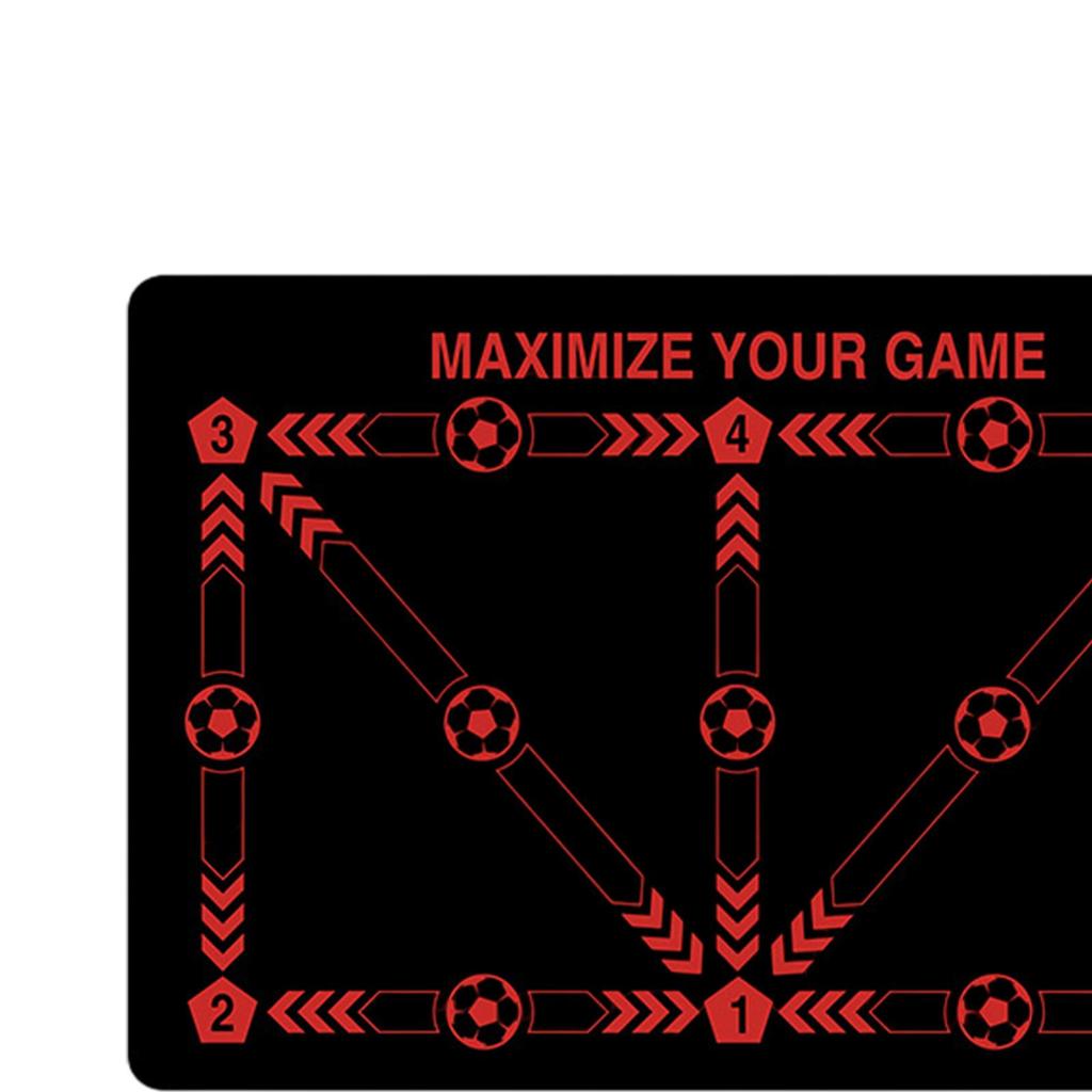 Футбольный коврик для тренировки шагов, тренировочный коврик для ловкости, многоцелевой нескользящий футбольный коврик для ног