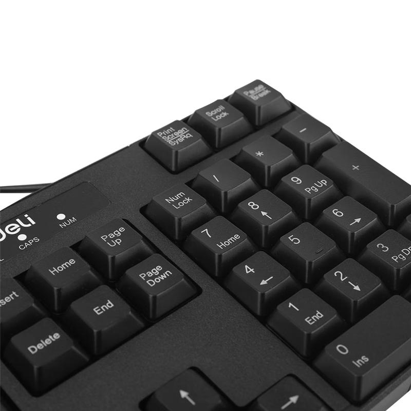 Deli 2168 Wired USB Keyboard