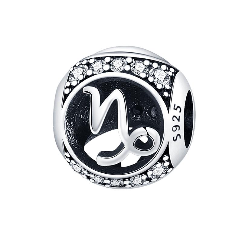 100% Медь 12 Знаков Зодиака Серия Абакус Шармы Бусины Подходят Пан Оригинальные Браслеты DIY Ювелирные Изделия Изысканное Изготовление Подарки