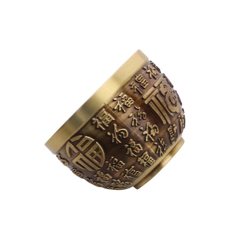 Латунная банка, приглашение для богатства, настольный маленький орнамент, украшение для исследования, подарок, аксессуары для дома