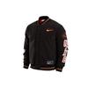 CNY Year of the Rabbit Embroidered Letter Fleece Collar Jacket V1 Men Outerwear Black FD4060-010