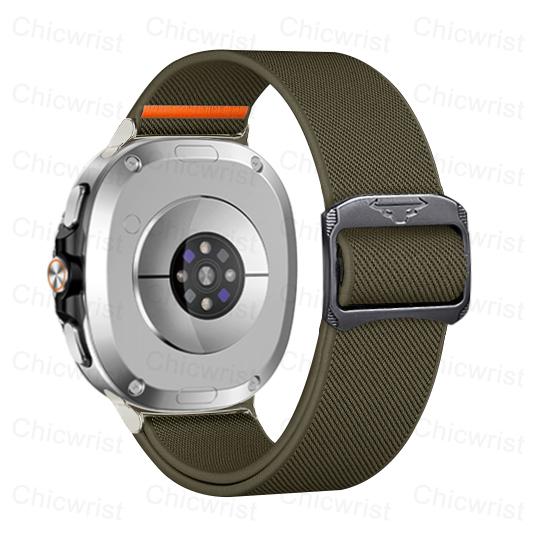 Нейлоновый ремешок для Samsung Galaxy Watch 8 44 мм 40 мм 8 Ultra2 Регулируемый сменный браслет-ремешок для 8 Classic WatchAccessories