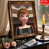 Disney Жемчужная живопись Холодное сердце 2 Анна Ручная работа DIY Жемчужные драгоценные камни Картины Поделки Специальная форма Домашняя настенная декорация