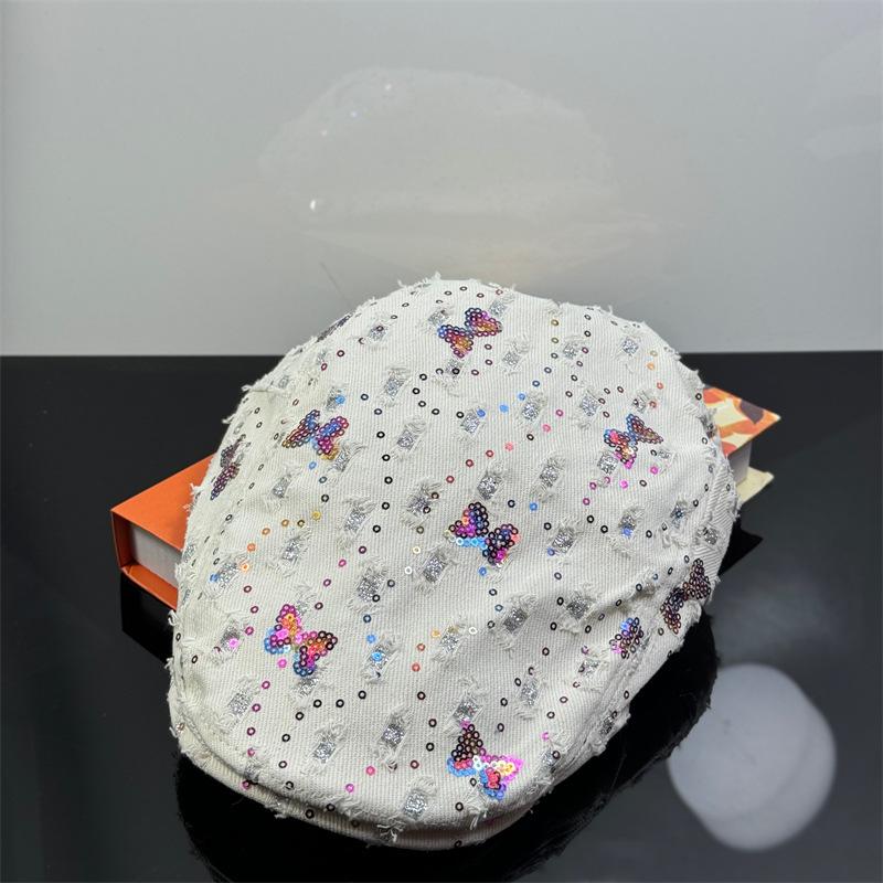 Корейская мода украшения берет уличная тенденция персонализированная мужская и женская короткая шляпа-солнцезащита вперед шляпа