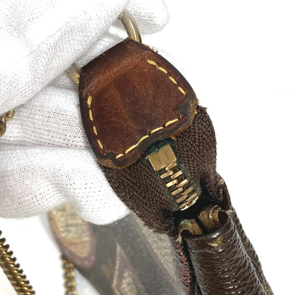 Louis Vuitton M95804 Monogram Label Mini Pochette Accessoires Shoulder Hand Bag