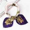 Professional Flight Attendant Small Scarf Headscarf 50 Silk Scarf Small Square Scarf Women Spring Summer Autumn Thin Fashion