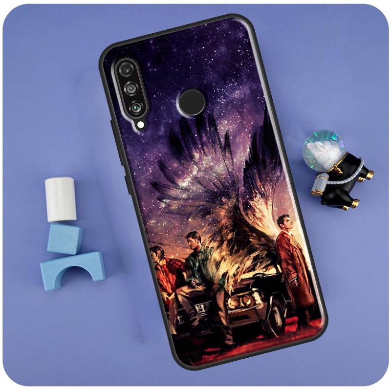 Чехол Angel Castiel Supernatural для Huawei P30 P20 P40 Lite Nova 11 Pro 3i 8i 11i 9 10 SE 5T Y60 Y61 Y70 Y90 Y91