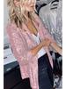 European and American Women's Sequined Long-Sleeve Autumn/Winter Blazer, 2025 Collection