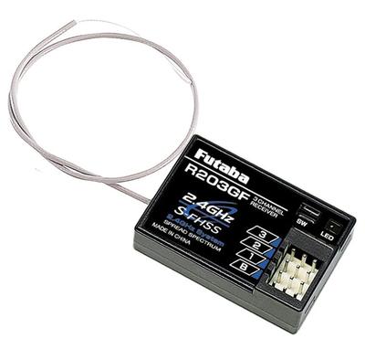 Futaba Electronics ПРИЕМНИК R203GF стандартный приемник для (Метод S-FHSS/3PV/3PRKA автомобиль) 00107342-3