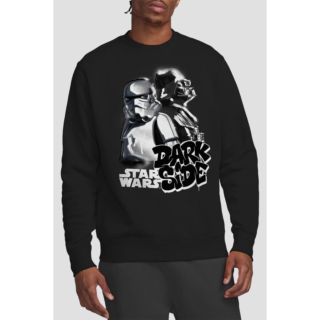 STAR WARS Unisex Adult Dark Side Duo Sweatshirt