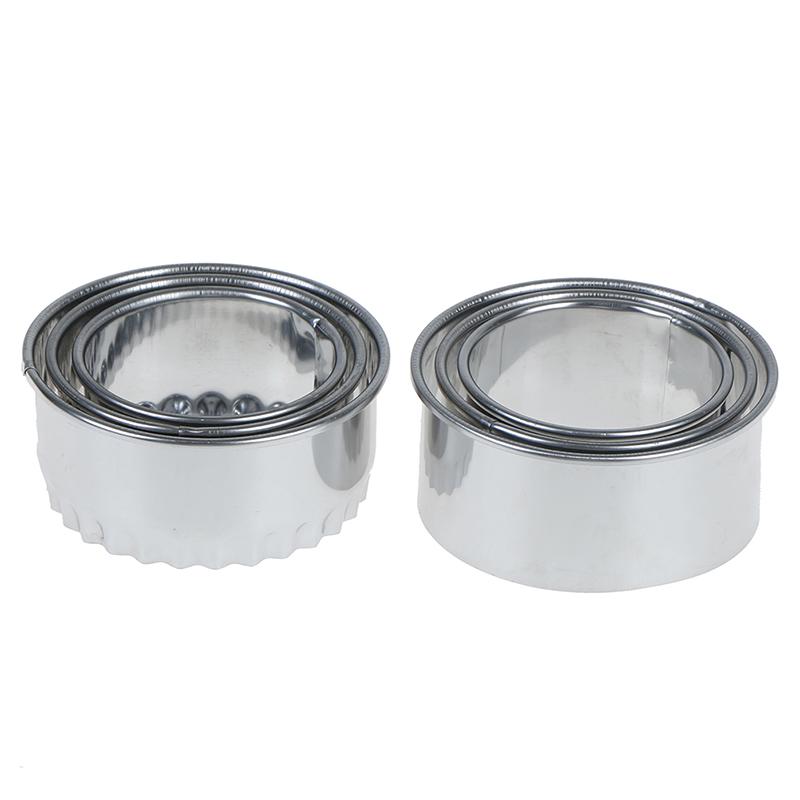 3 шт. Круглый/В форме цветка Инструмент для резки теста Нержавеющая сталь Резак для пельменей