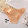 FINETOO Low Waist Cotton Panties Sexy Female Underpants Solid Breathable Comfortable Women Underwear Ladies Pantys Lingerie M-XXL
