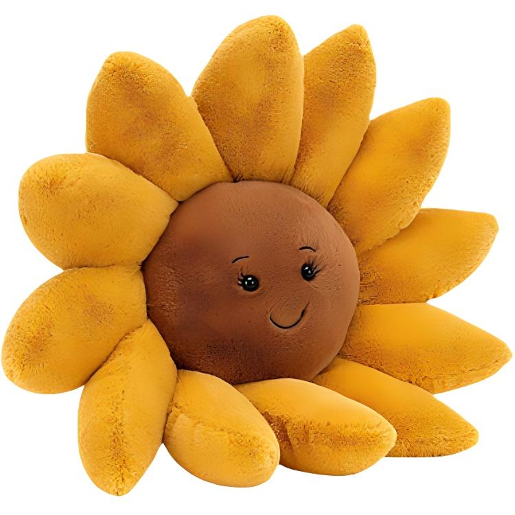 JELLYCAT серия растений Флери подсолнух успокаивающая кукла плюшевая кукла высота 39 см