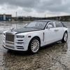 1:22 Модель автомобиля Rolls Royce Phantom Mansory Modified Edition, литая из металла, для настольного дисплея, коллекционный орнамент, праздничная игрушка