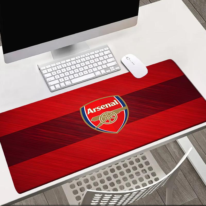 Arsenal Football Club Crest Mouse pad Office Desk Mat, Gaming Mouse Pad Mousepad, keyboard pad,Heavy-Duty Non-Slip Rubber Backing, Gift