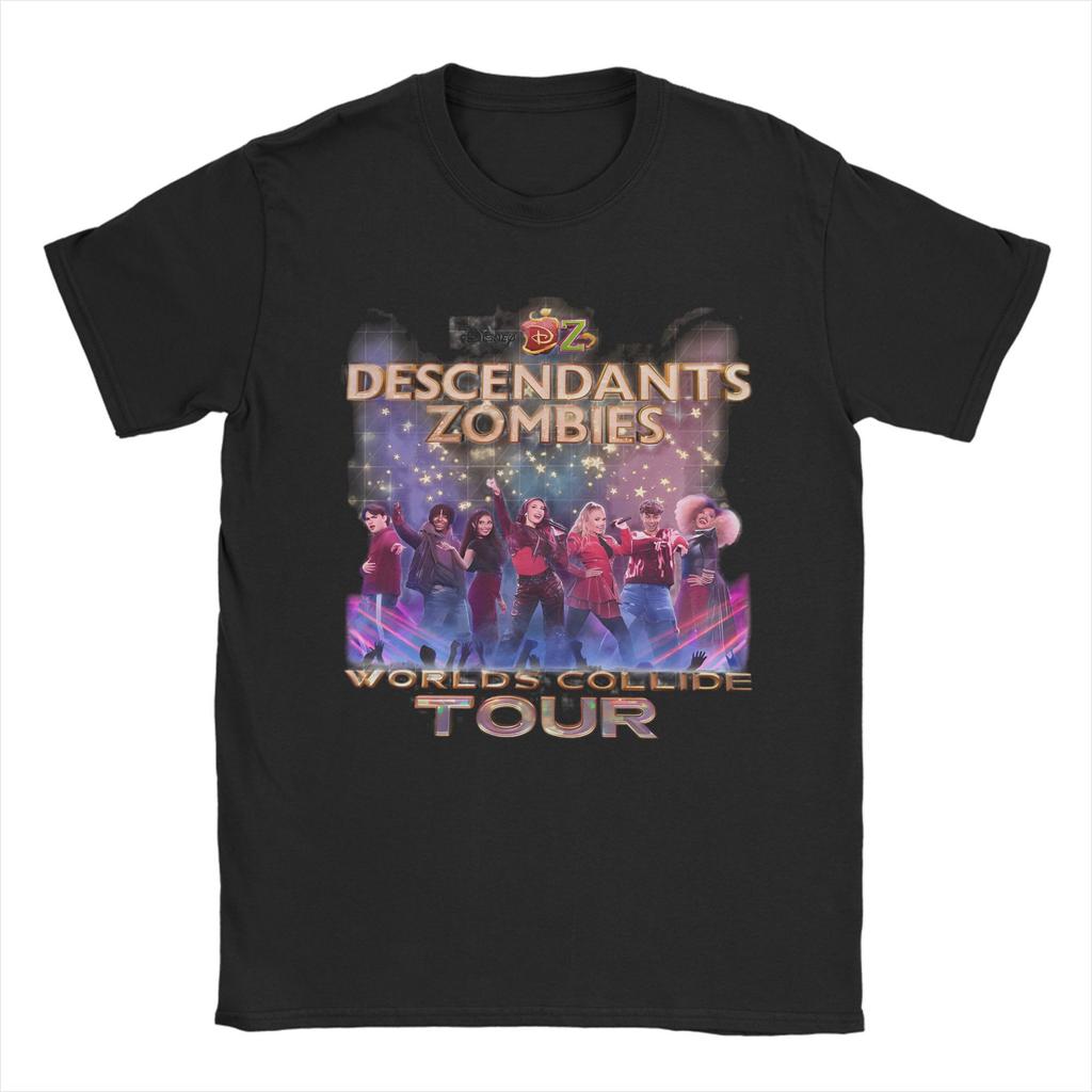 Zombies 4 Dawn of the Vampires Descendants Zombies World Tour 2025 Tee Shirt for Unisex Women Gift Idea T Shirt 100 Cotton Clothes
