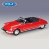 Welly 1/24 Citroen DS19 Кабриолет Сплав Классический Спортивный Автомобиль Модель Литой Металл Ретро Автомобиль Модели Автомобилей Симуляция Детская Игрушка Подарок
