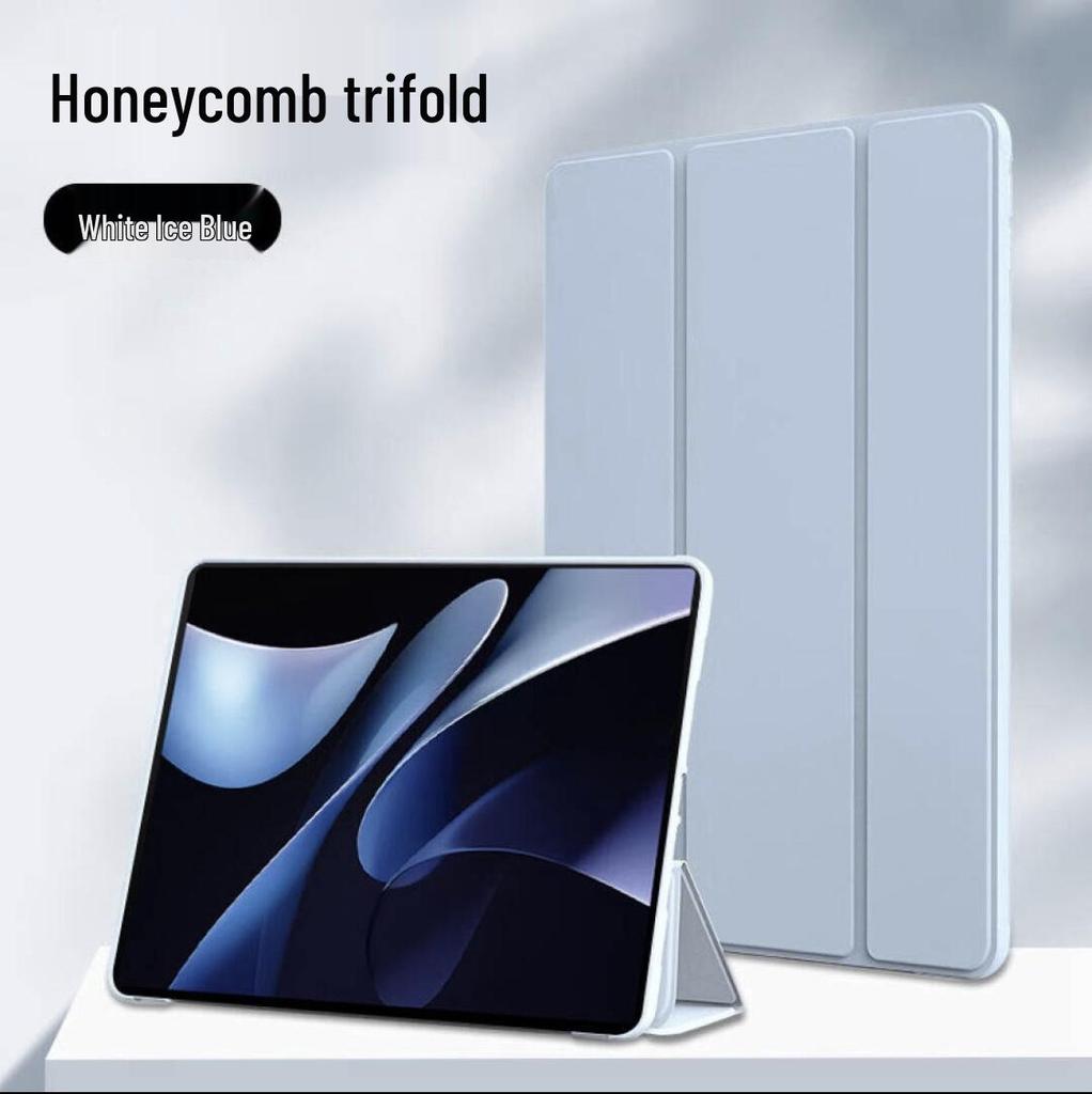 Защитный чехол для Honor Pad X9A: 10/9 12,1-дюймовый силиконовый трехскладной чехол-книжка с полной защитой, мягкий чехол для планшета