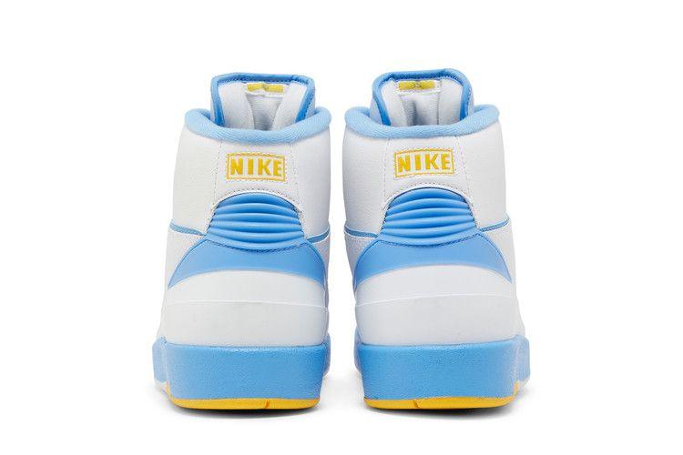Men's Sneakers Jordan 2 Retro Melo (2018) White/University Blue-Varsity Maize