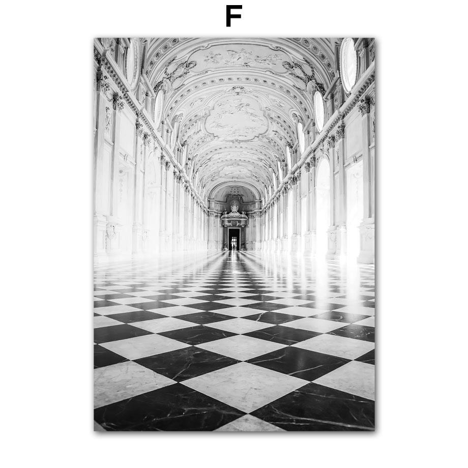 Holy Islamic Mosque Muslim Dancer Black White Living Room Decoration Posters And Prints Wall Art Canvas Painting Wall Pictures