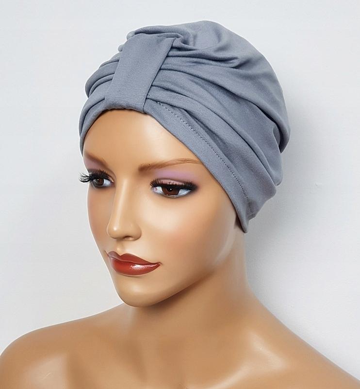 Turban Damski Emma We-230 Gotowa Czapka Z Wiskozy Także Po Chemioterapii