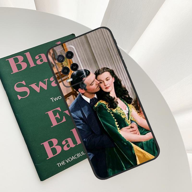 Чехол для телефона Oppo A15 A16 A17 A52 A72 A76 A96 A54 A74 A94 A54S A57S A58 A78 A98 A57 A77 'Унесенные ветром'