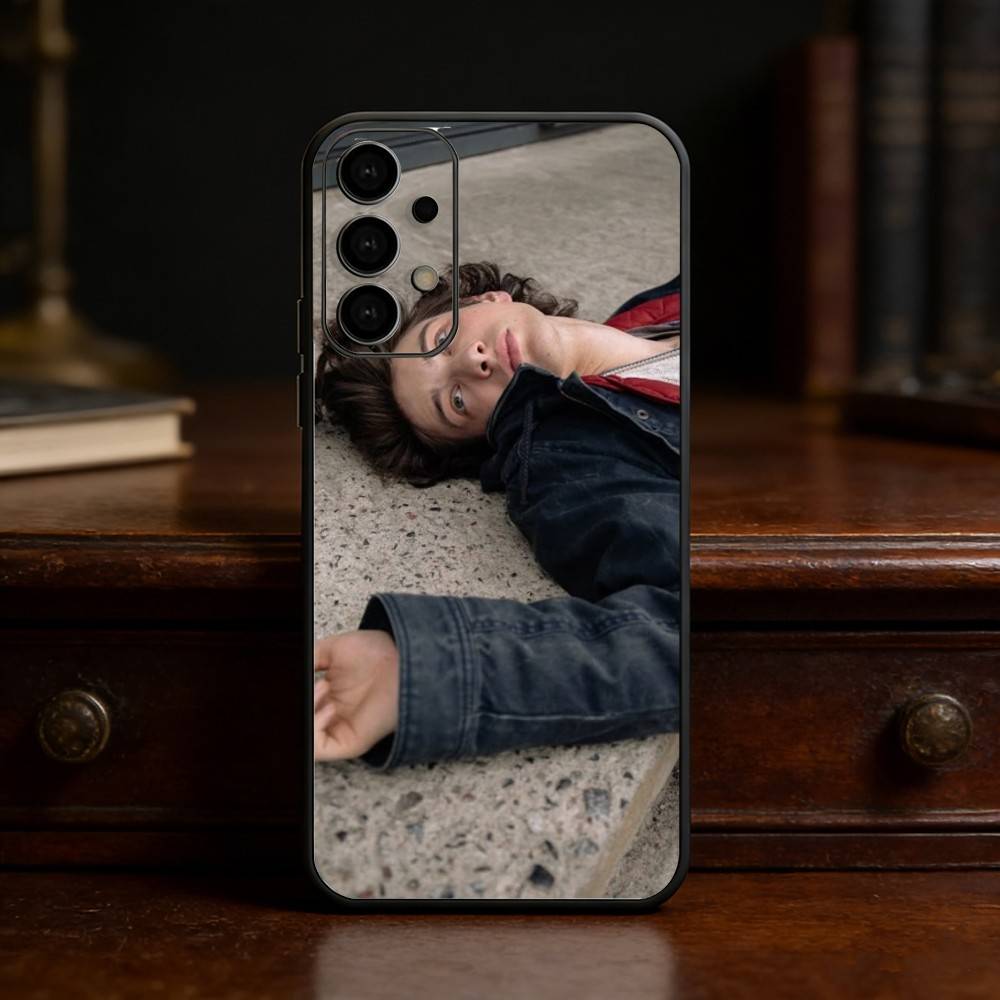 M-Mark E-Eydelshteyn phone Case For Samsung S25,24,21,22,23,30,Ultra,20,Plus,Fe,Lite,Note Soft Black Cover