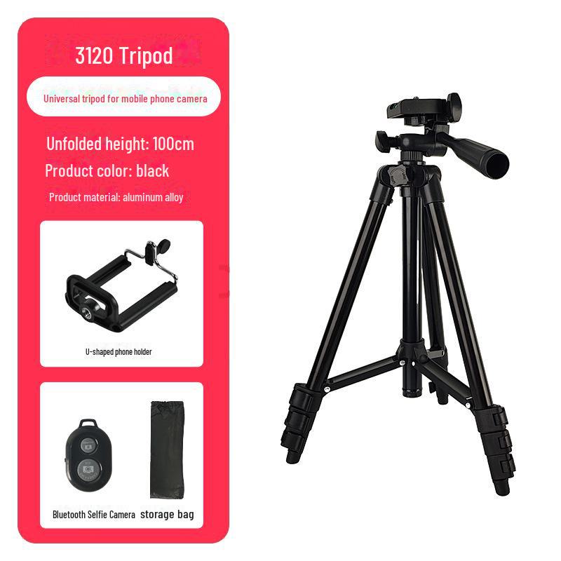 Projector & Mobile Phone Tripod Stand - 3110/3120 SLR Camera Compatible