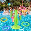 PVC Inflatable Cactus Ring Toss Game Cactus Swimming Pool Air Mattress Water Sport