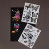 Creative Butterfly and Floral Lace Painting Stencil - PET Hollow Design for Hand-drawn Art