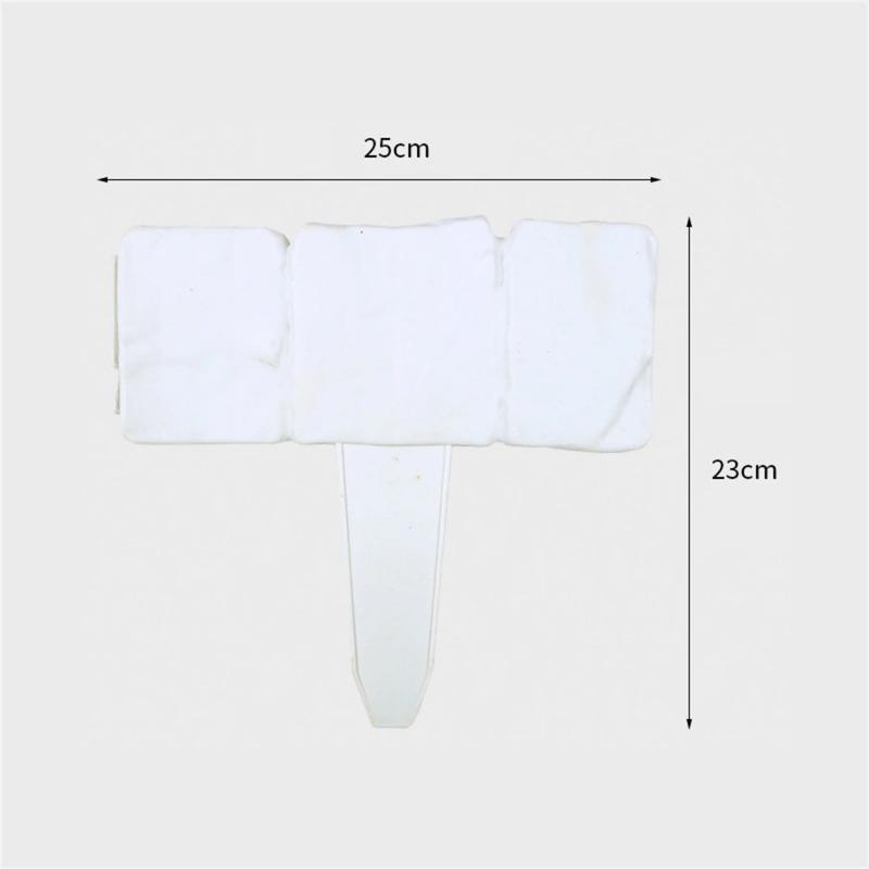 20 шт. Имитация камня садовый пластиковый ограждение вилла двор открытый газон вилла украшение садоводство антикоррозийный мини забор