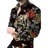 Men's Shirts 3d Sublimation Shirt Men's Long Sleeve Shirt