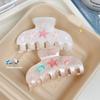 Ocean Starfish Hair Claw Acetate Sea Star Grab Clip Fashion Acetic Acid Hair Clip  Travel