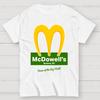 McDowell's Restaurant 100% Cotton Summer Casual Cool Loose T-Shirt