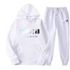 Hot-selling trendy fashion men's and women's casual hooded fleece sweater sports suit