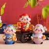 Cute Lucky New Year Statue Fortune Chinese God Statue  New Year Decoration Gifts