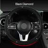 14,5-15 дюймовый чехол для рулевого колеса со стразами и кристальными бриллиантами сверкающий дышащий противоскользящий автомобильный Inter Parts аксессуары