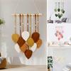 Leaf Macrame Tapestry Bohemian Wall Hanging Ornament Handmade Macrame Home Decoration