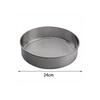 40 Mesh Kitchen Ultrafine Mesh Flour Sifter Professional Round Sieve Stainless Steel Sugar Sieve Cake Baking Strainer