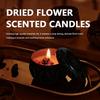 Винтажная ароматическая свеча для ароматерапии из сухих цветов, сочетание соевого воска, масла и эфирного масла, идеальный подарок для подруг