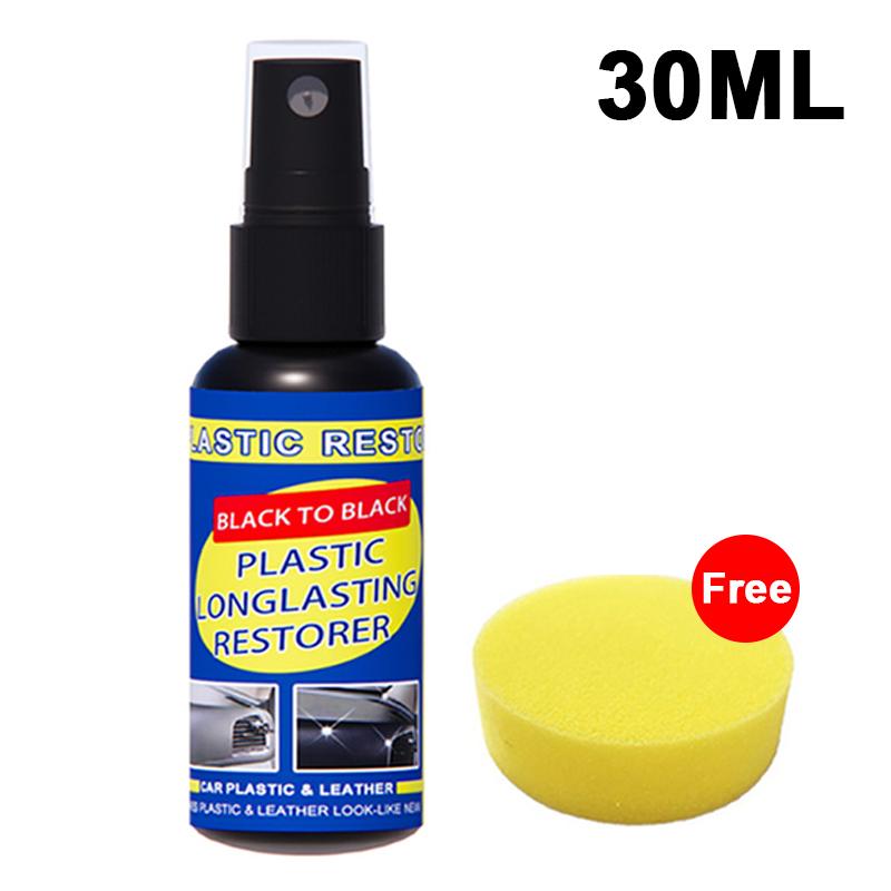 Car Plastic Restorer Back To Black Gloss Car Cleaning Products Auto Polish And Repair Coating Renovator For Cars Auto Detailing