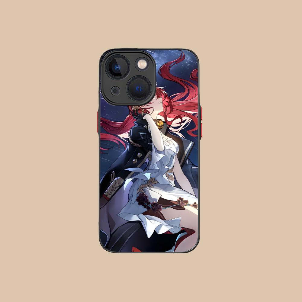 HSR Himeko Silicone Mobile Phone Case for iPhone 17 16 15 14 13 12 11 X XR XS Air Pro Max Plus Mini Colorful Cover