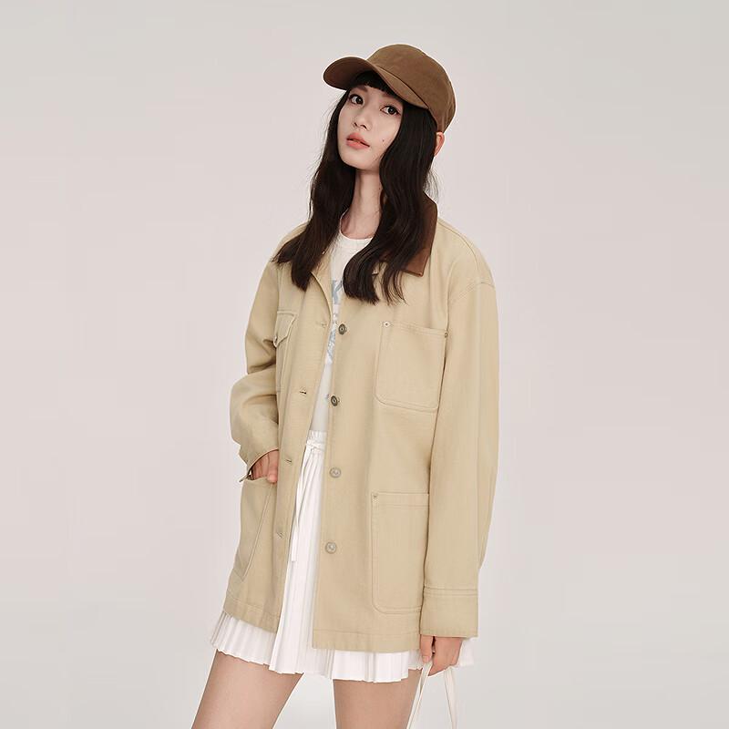Женская куртка Ledian в стиле "barn jacket" со съемным воротником